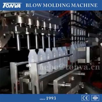 Tonva 6-Cavity Plastic Litchi Drink Bottle Making Blowing Extrusion Blow Molding Machine Manufacturer