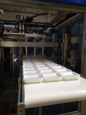 Infrared Double-Heating PP Plastic Lunch Box Vacuum Thermoforming Machine