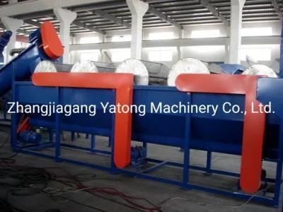Yatong Plastic Recycling Machine Waste Bags Washing Machine / PE PP Pet Crushing Washing ...
