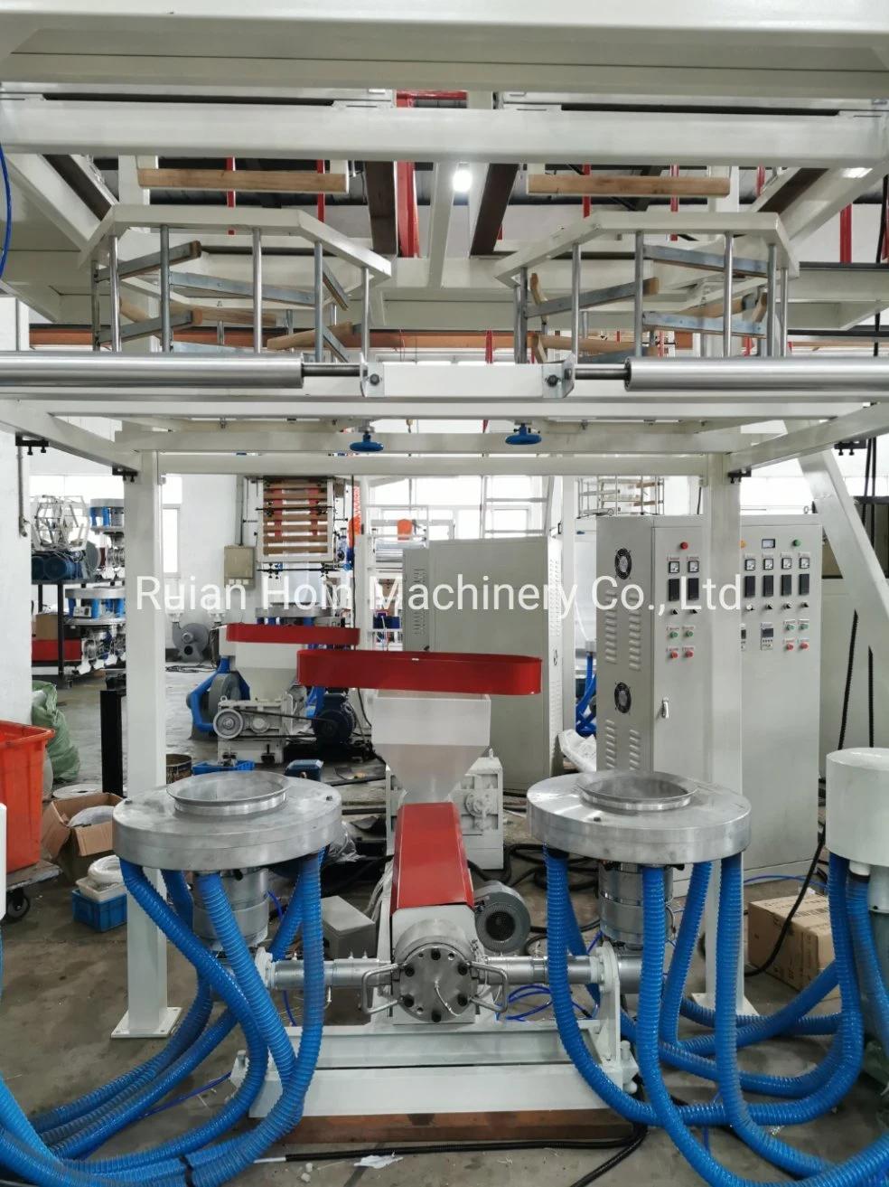 Double Die Head High Productivity Film Blowing Machine
