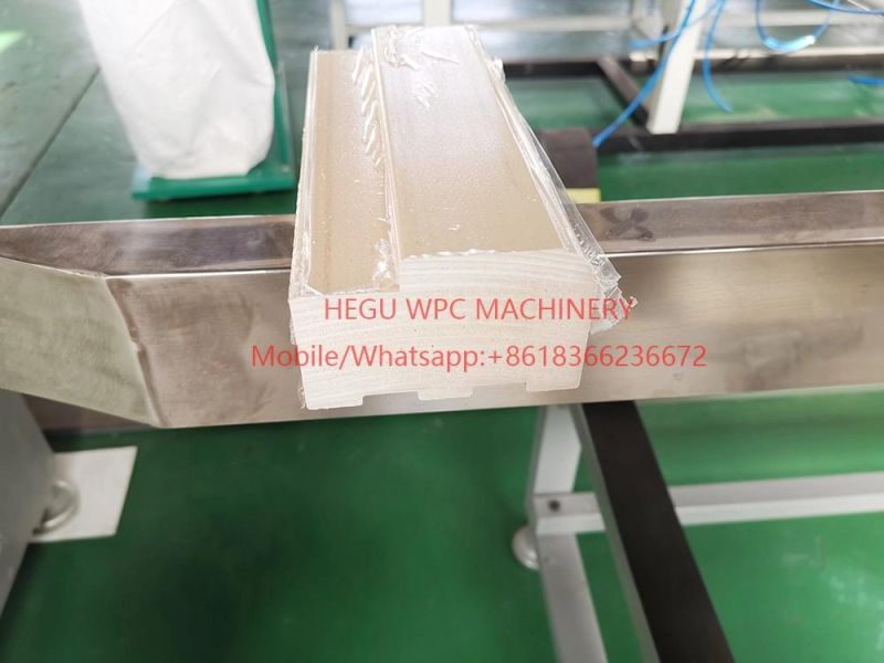 Solid and Hollow Type WPC (PVC Wood) Door Frame Machine