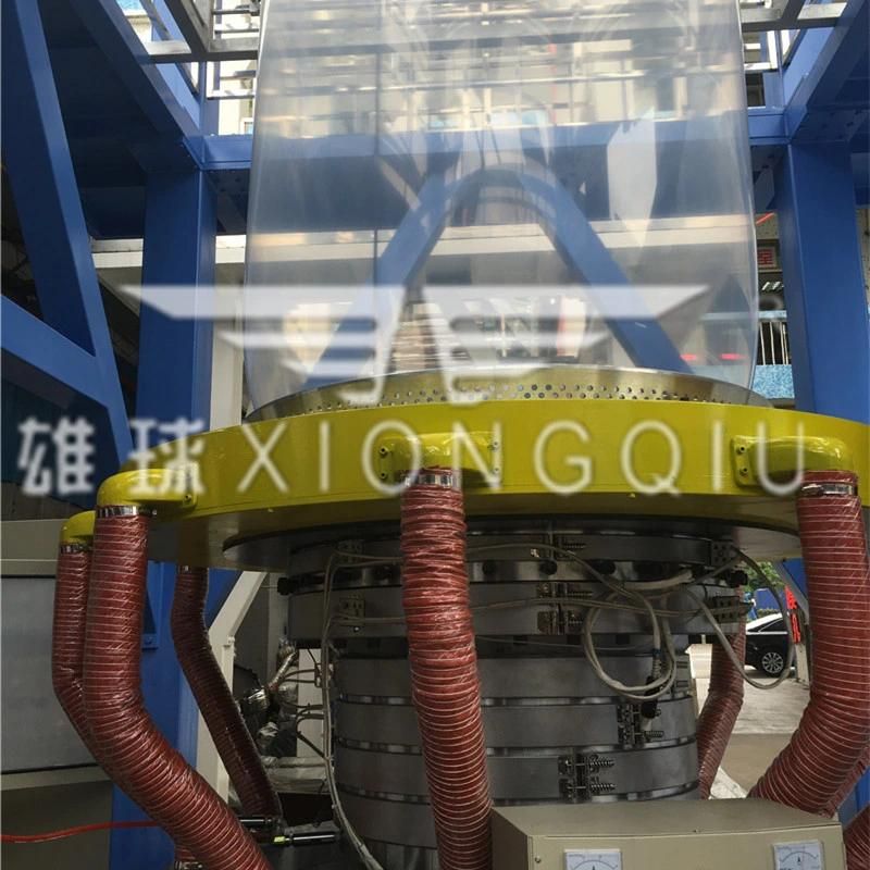 3200mm ABA 3 2 Layer HDPE LDPE PE Blown Film Extruder Agriculture Polyethylene Plastic Film Blowing Machine