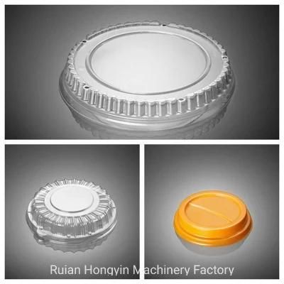 High-Speed Thicker Sheet Automatic Plastic Thermoforming Machine for Cup Lids