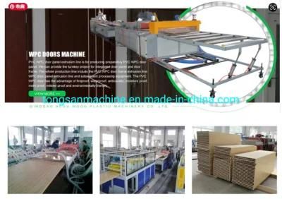 PVC Window and Door Panel Board Frame Profile Extruder Machine Production Line