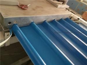 PVC Glazed Tile Machinery with Coating ASA
