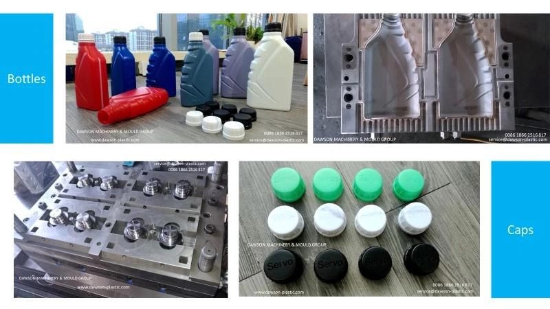 China Plastic Machine Lubricant Oil Bottle HDPE Blow Molding Machine