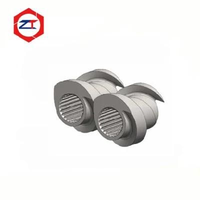 Co-Rotating Plastic Extruder Kneading Block Extruder Screw Barrel Screw Element