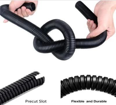 PE Wire Loom Tubing Corrugated Pipe Making Machine Flexible Corrugated Hose/Pipe Making ...