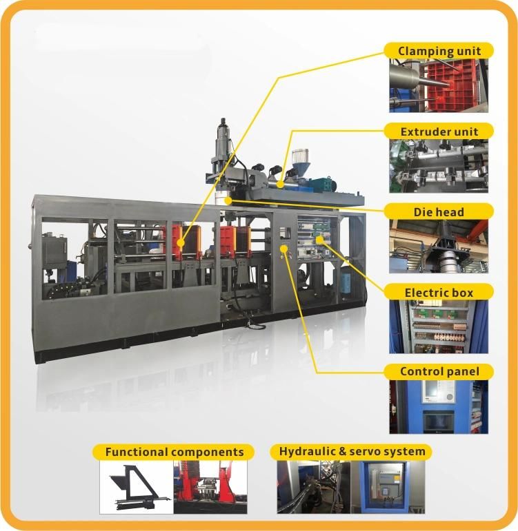 Full Auto Plastic Water Bottle Container Making Blowing Molding/Moulding Machinery