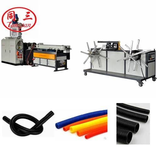 25m/Min PVC PE Corrugated Pipe Extruder
