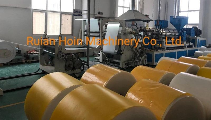 Three Layers Plastic Sheet Extruder (PP/HIPS Sheet Making Machine)