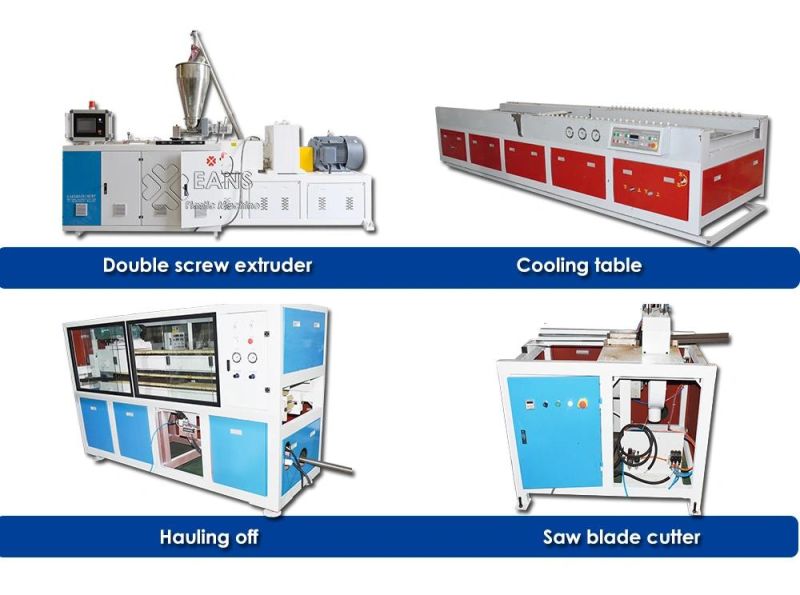 UPVC Window Door Profile Production Line with Complete Setup
