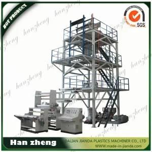 3 Layers Co-Extrusion Upper Rotary Blown Film Machine Film Sjm 45-3-1300