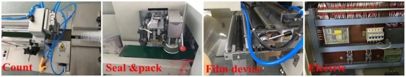 Single Row Packing Machine Plastic Cup Counting Packing Machine
