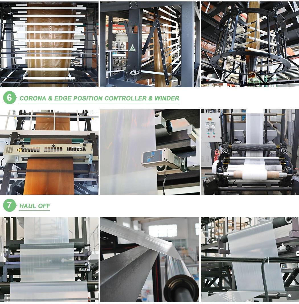 CE ISO Certificates Cm-Ab65 PLA HDPE Durable Plastic Film Blowing Machinery