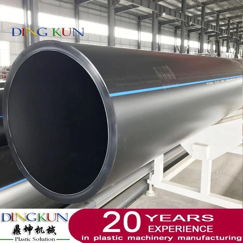 200mm-400mm Big Diameter HDPE Water Pipe Extruder Making Machine