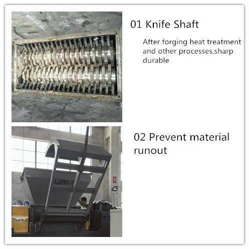Double Shaft Shredder with The Advantage of Good Quality