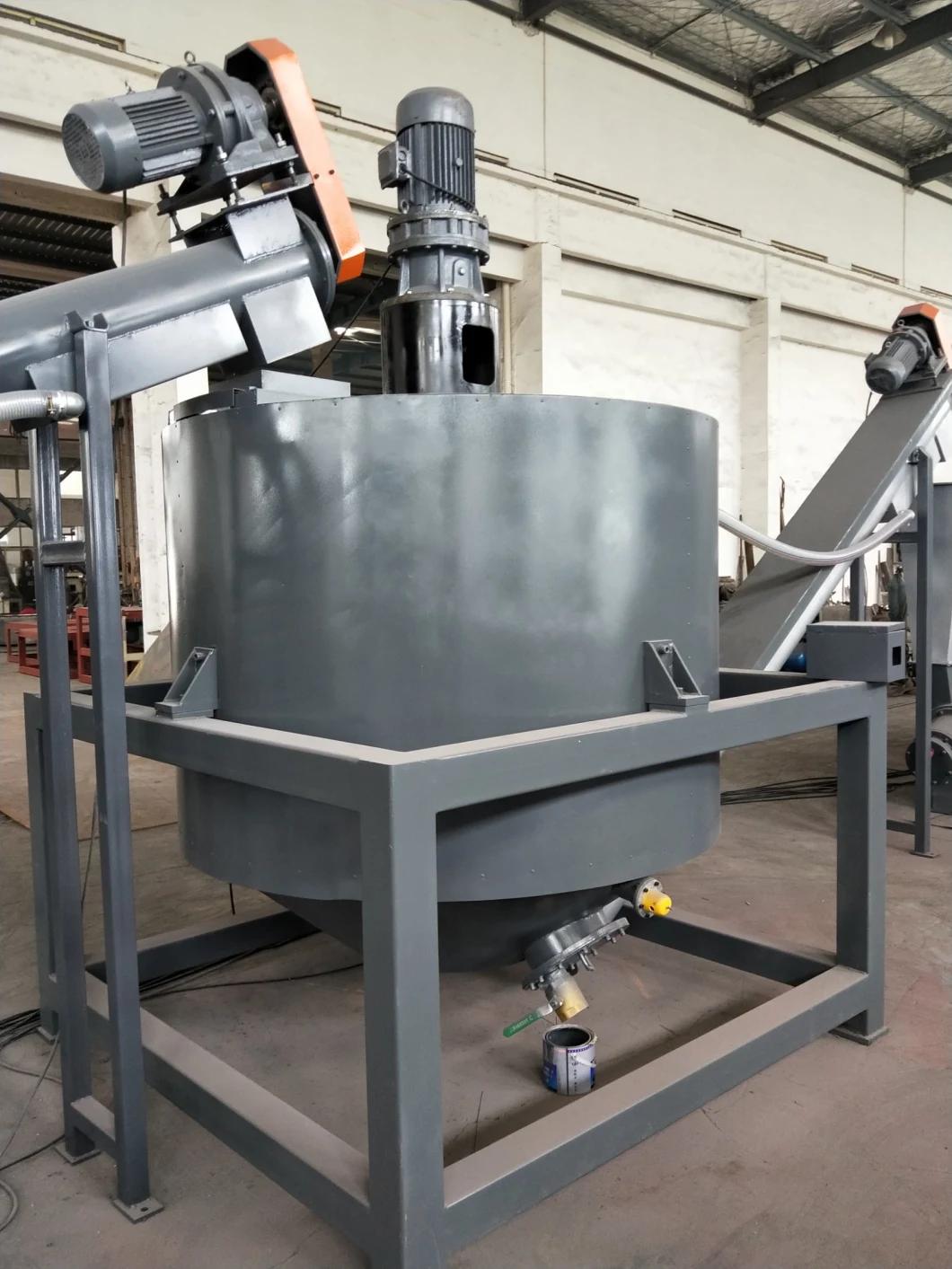 500kg Pet Bottle Flakes Crushing Washing Recycling Machine
