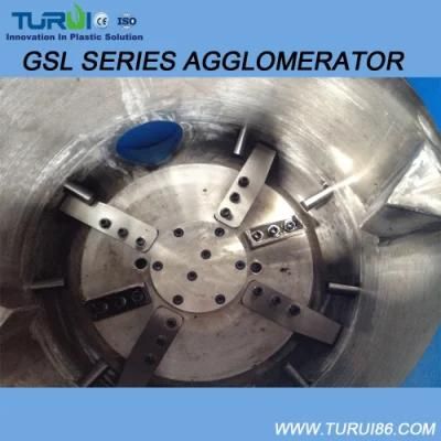 6/8 Fixed 9crsi Blades Steel Processing Agglomerator Machinery