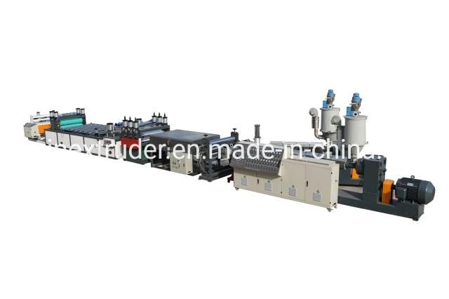 Hot Sale Plastic Pet /PVC/PP/PC Wave Roof Tile Roofing Sheet Extruder /Extrusion Machine