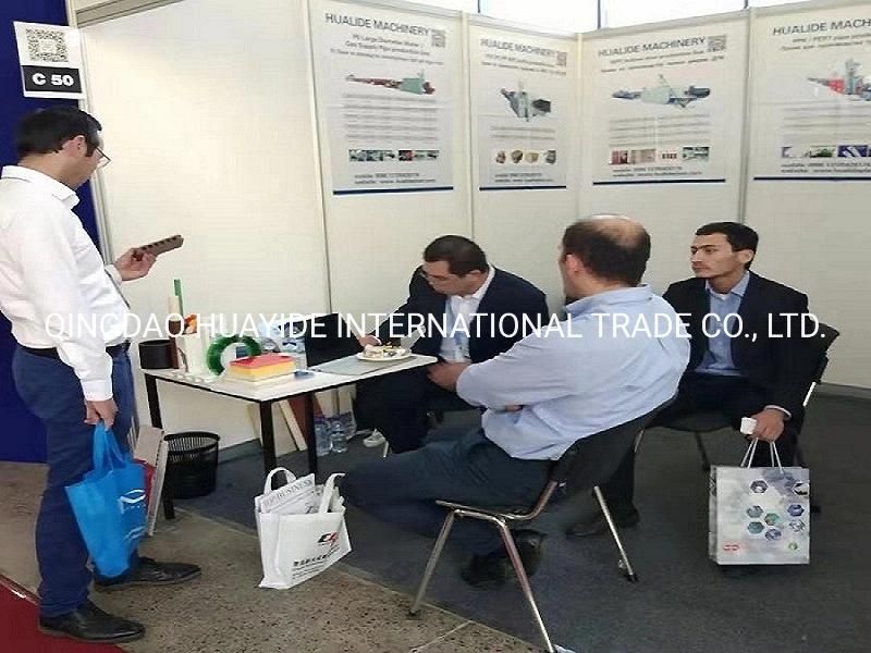 Professional Team PVC Fibre Reinforced Pipe Extruder Line