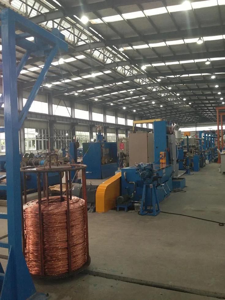 Electrical Core Cable Wire Winding Extrusion Twisting Bunching Making Machine