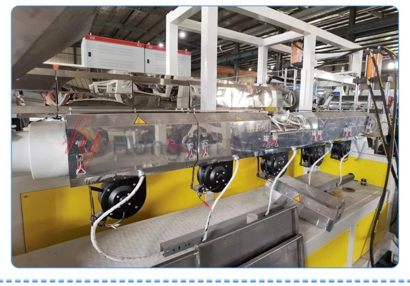 Plastic Film Thickness 0.2-2.5mm of Plastic Sheet Extruder