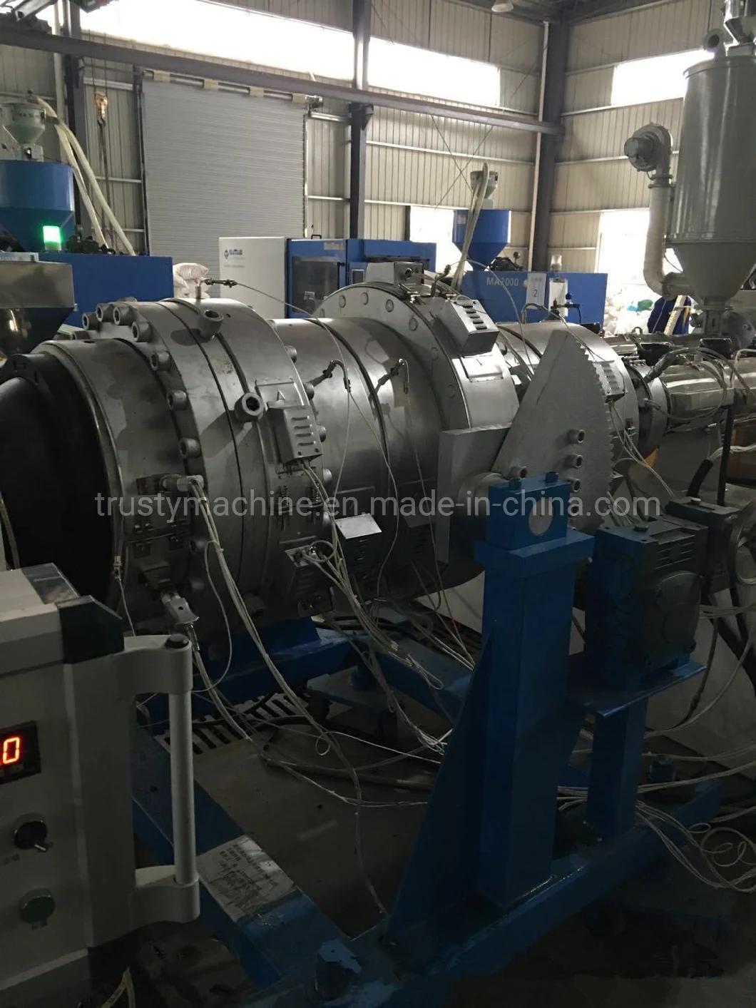 Newest 160-400mm HDPE Pipe Machine Extruder Machine Gas Pipe Production Line