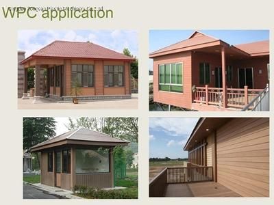 Recyced Plastic and Waste Wood Composite WPC Products Making Machine