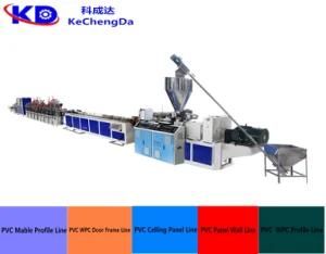 PVC Faux Marble Stone Strip Profile-Tile Plastic Extruder