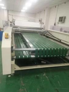 Fabric Embossing and Laminating Quilting Bath Curtain EVA Film Bath Curtain Ultrasonic ...