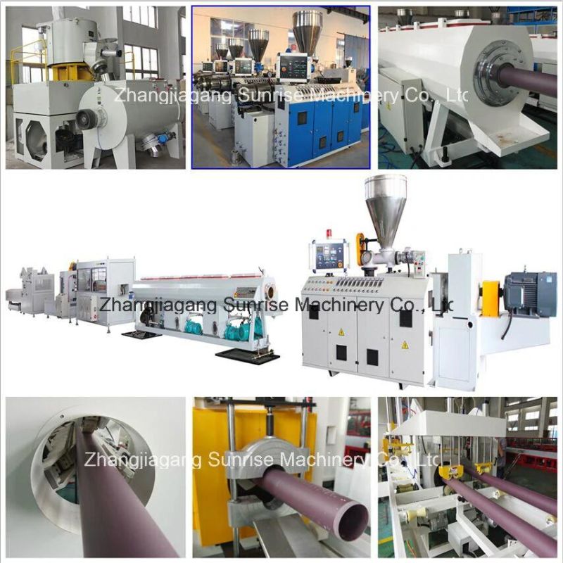 PVC Tube Machine for Water Drainage and Supply