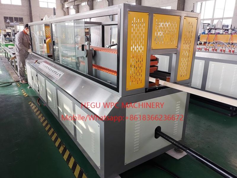 Solid and Hollow Type WPC (PVC Wood) Door Frame Machine