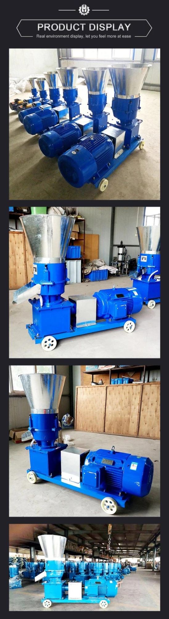 Chicken Duck Feed Granulator Manufacturer Direct Sale Feed Granulator Machine