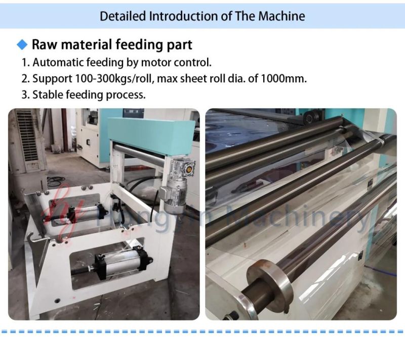 High Quality Full-Auto Disposable Pet Box Making Machine Stacking Automatically