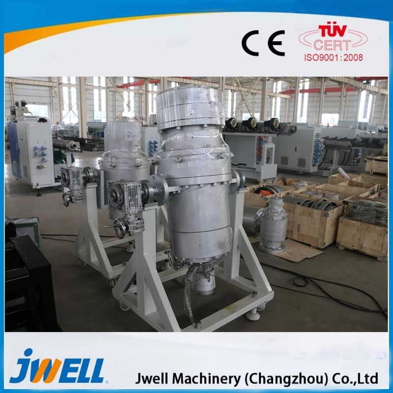 Jwell Plastic Recycling LDPE/MDPE/HDPE Water Supply Drainage Pipeno-Dust Cutting Environment Friendly Plastic Machine/Making Machine