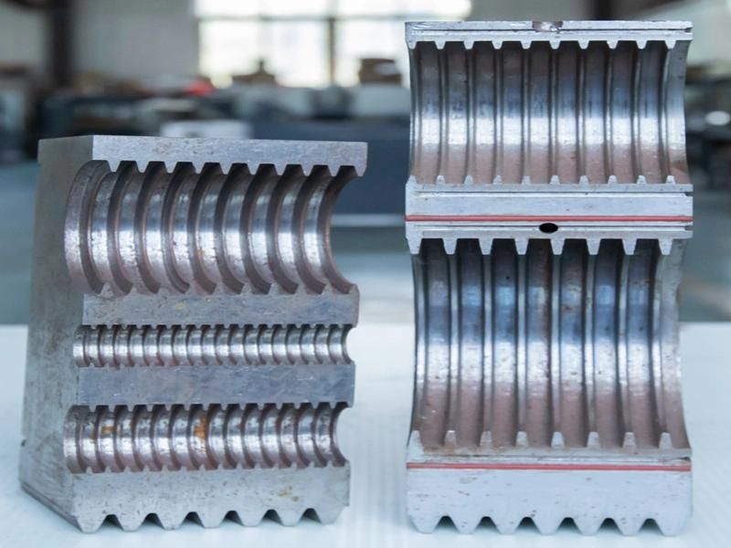 32-250mm HDPE DWC Double Wall Corrugated Pipe Machine