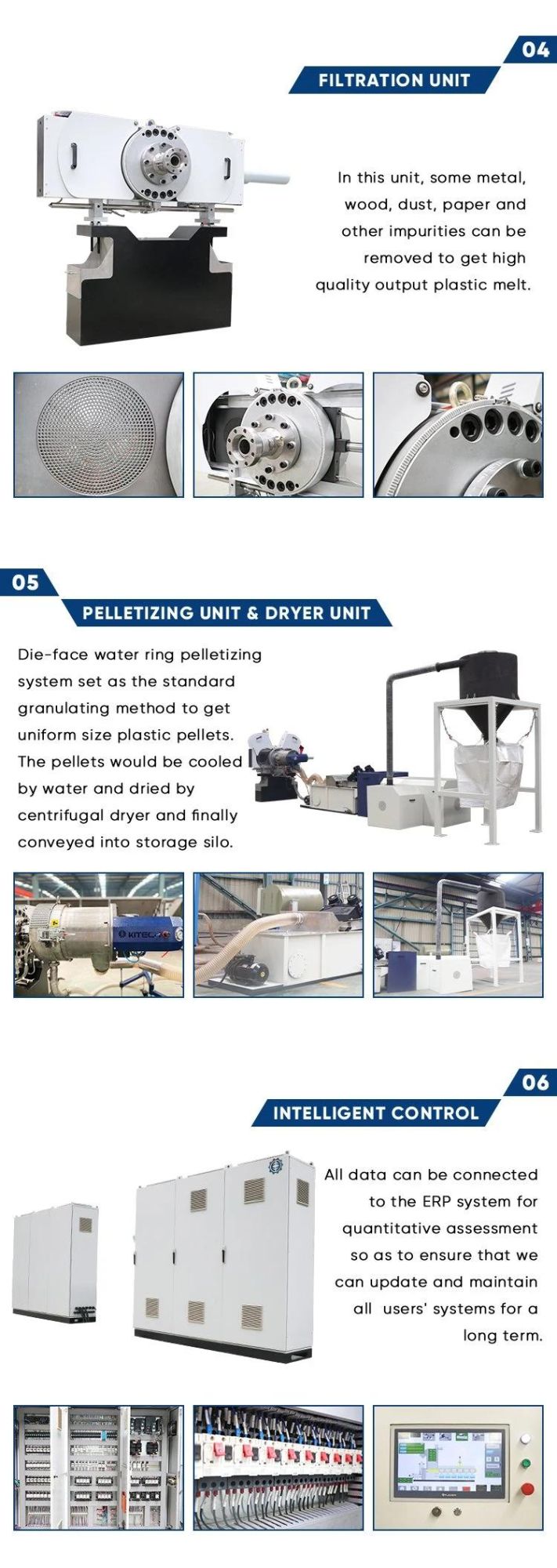 Highly Innovative Plastic Scrap Film Recycling Granule Making Machine