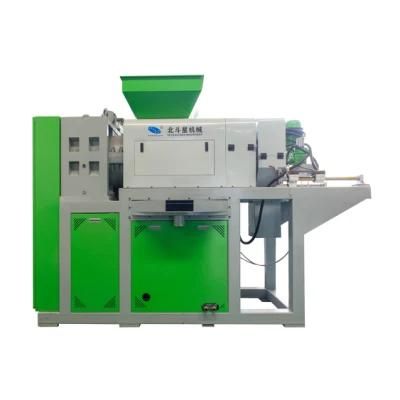 PE PP Bottle Flakes Plastic Granulating/Pelletizing Machine