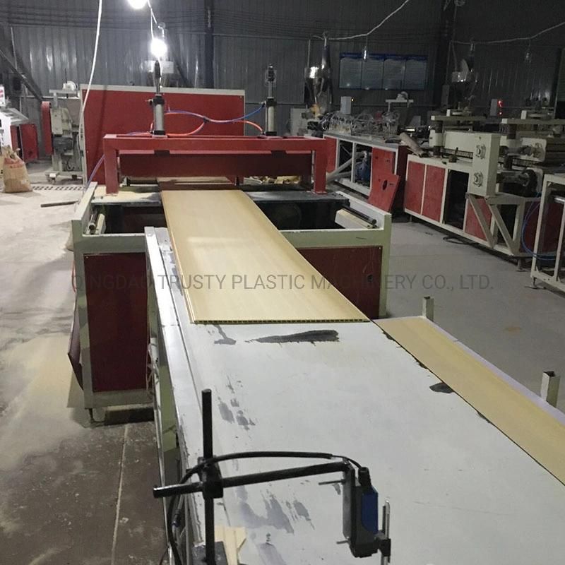 Plastic PVC / UPVC Ceiling Panel Sheet Machine Extrusion Line