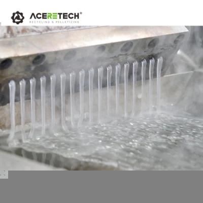 Chemical Cross Link Compounding Eccentric Water-Fog Granulator Machine
