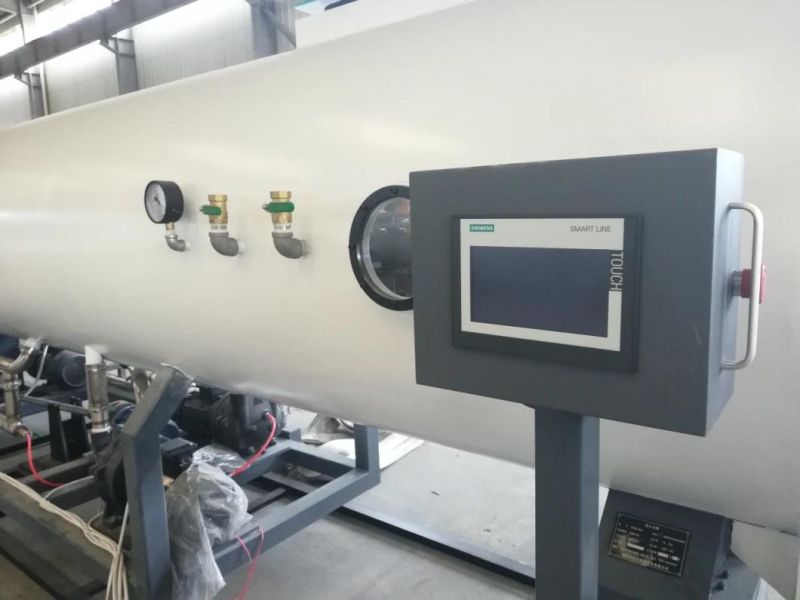 PU Foaming Pre-Insulated Pipe HDPE Jacket /Shell/Casing Plastic Extruder 110-600mm