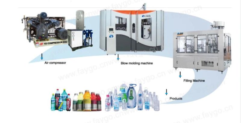 13000bph 8cavity Pet Blowing Machine
