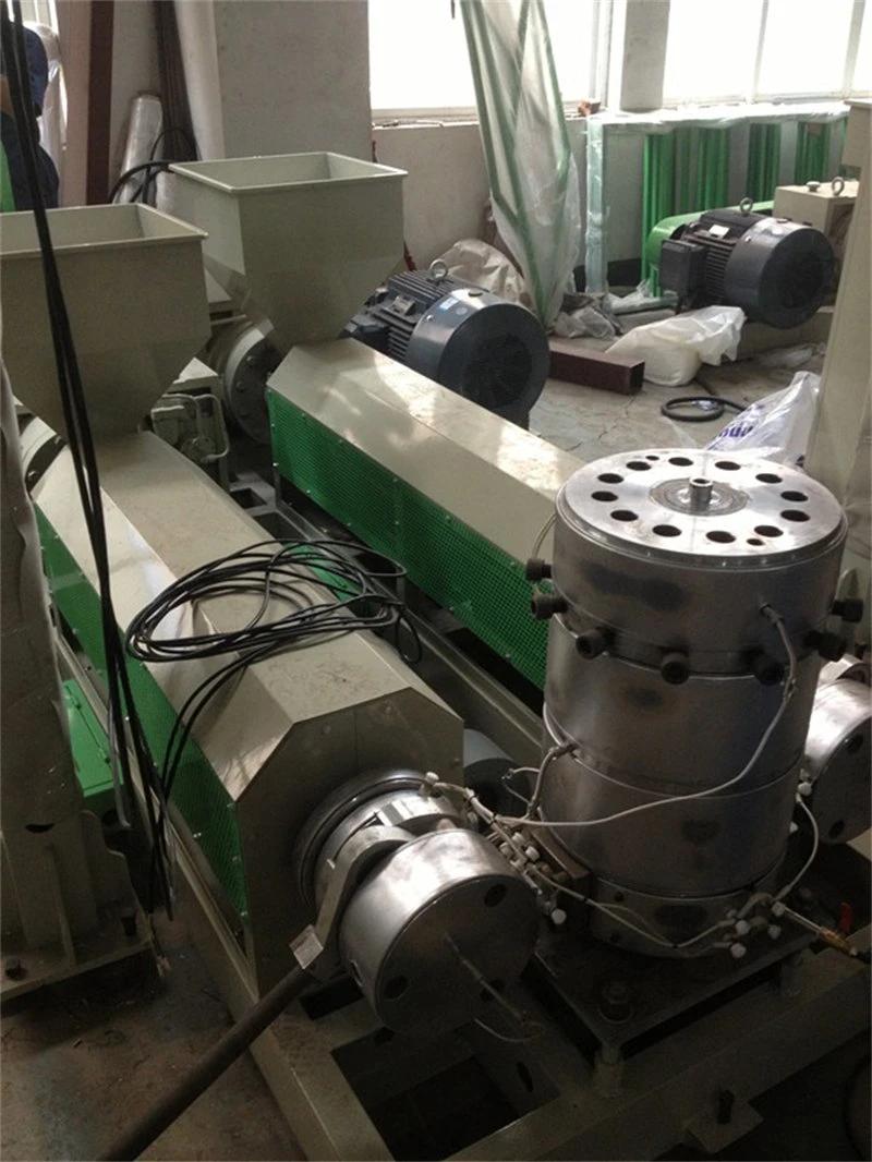Blown ABA Three Layer Platsic PE Film Blowing Extruder Machine