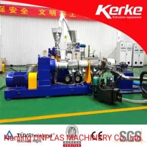Twin Screw Extruder for LDPE Flakes Recycling Machine