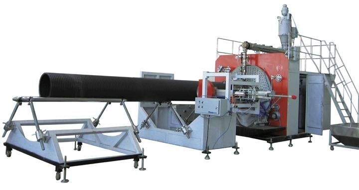 HDPE Structured Wall Pipe Weholite Pipe Extruder Machine