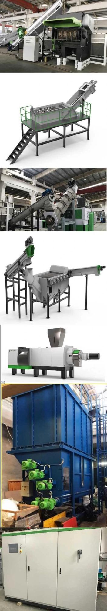 Fully Automatic Plastic Washing and Recycling Line