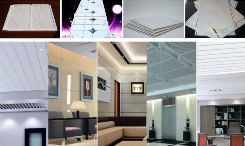 PVC WPC Ceiling Panel and Wall Panel Board Production Line for Decoration