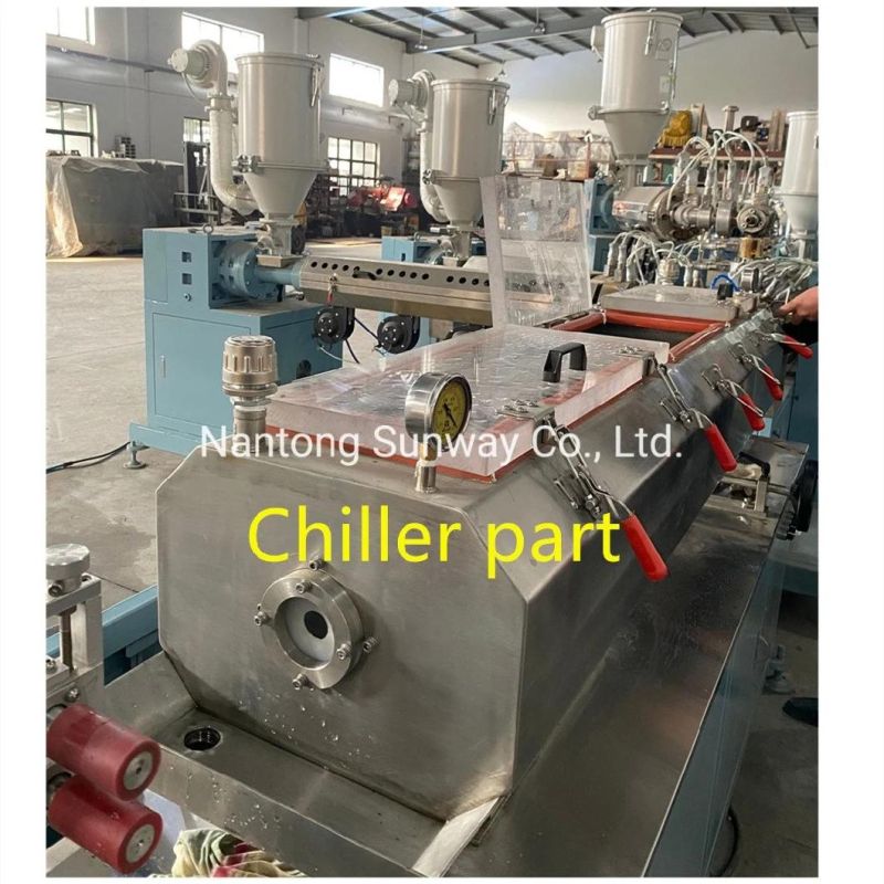 Single Layer Full Plasitc Cosmetic Plastic PE Tube Making Machine