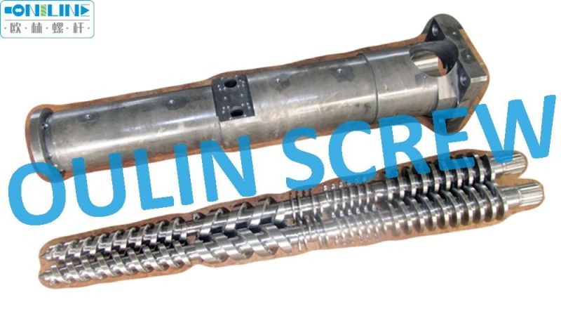 Kraussmaffei Kmd60 Double Conical Screw and Barrel for PVC Machine